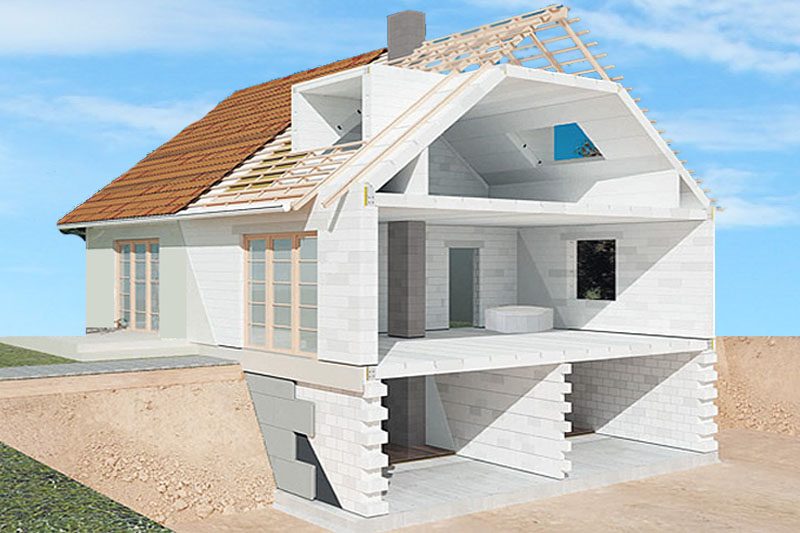 Почему стоит построить дом из газобетона