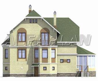 Проект дома коттеджа 29A (3D) в Тюмени