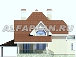 Проект дома коттеджа 116A (3D) в Тюмени