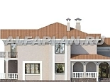 Проект дома коттеджа 126A (3D) в Тюмени