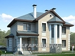 Проект дома коттеджа 132A (3D) в Тюмени