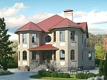 Проект дома коттеджа 49E (3D) в Тюмени