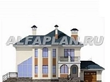 Проект дома коттеджа 74A (3D) в Тюмени